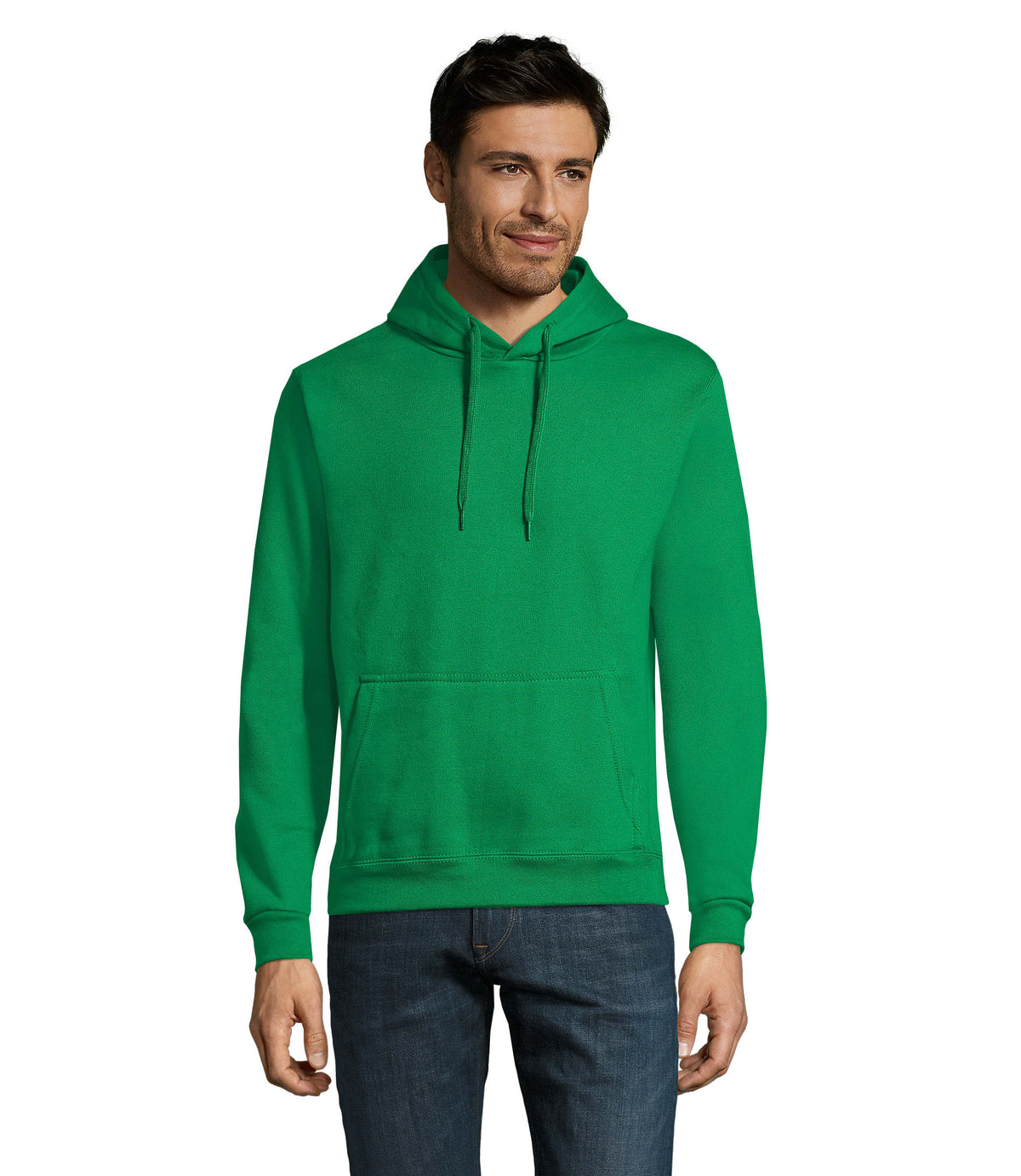 SNAKE – SNAKE Hood Sweater – Kelly Green