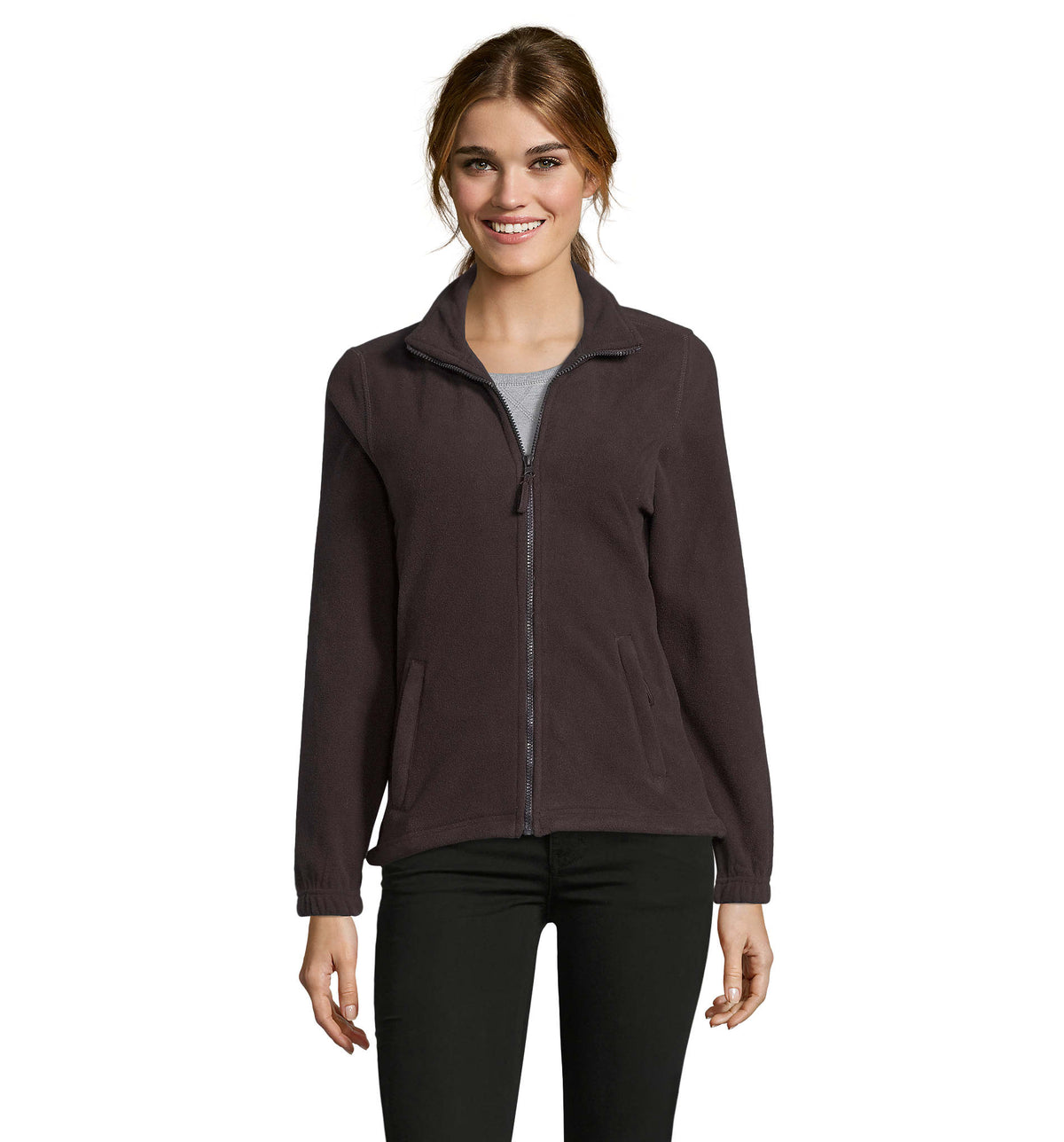 NORTH WOMEN – NORTH WOMEN FL JACKET 300g – Dark Chocolate